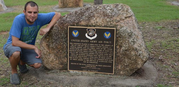 The U.S. Army Air Force Memorial at Rocky Creek