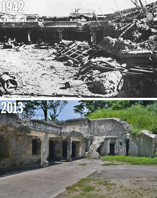 Battery Crockett: Then and Now