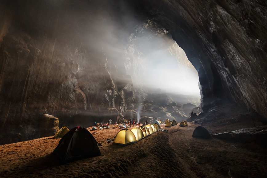 cave-camping
