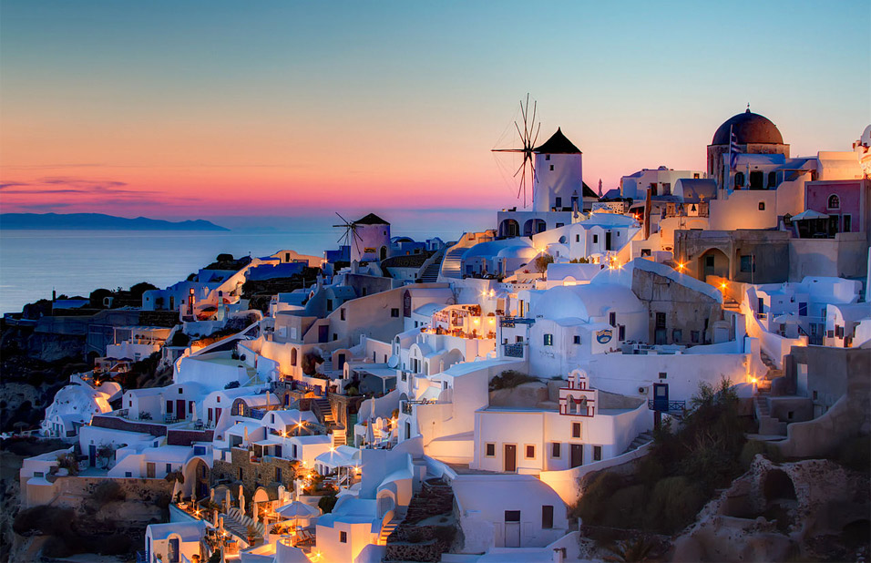 sunset-on-santorini